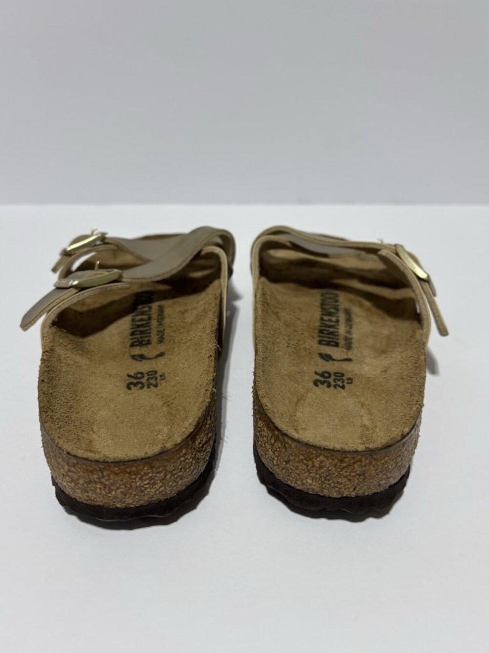 Birkenstock Women’s Yao Gold Strappy Sandals, Size US 5 N, EUR 36 - Picture 4 of 5